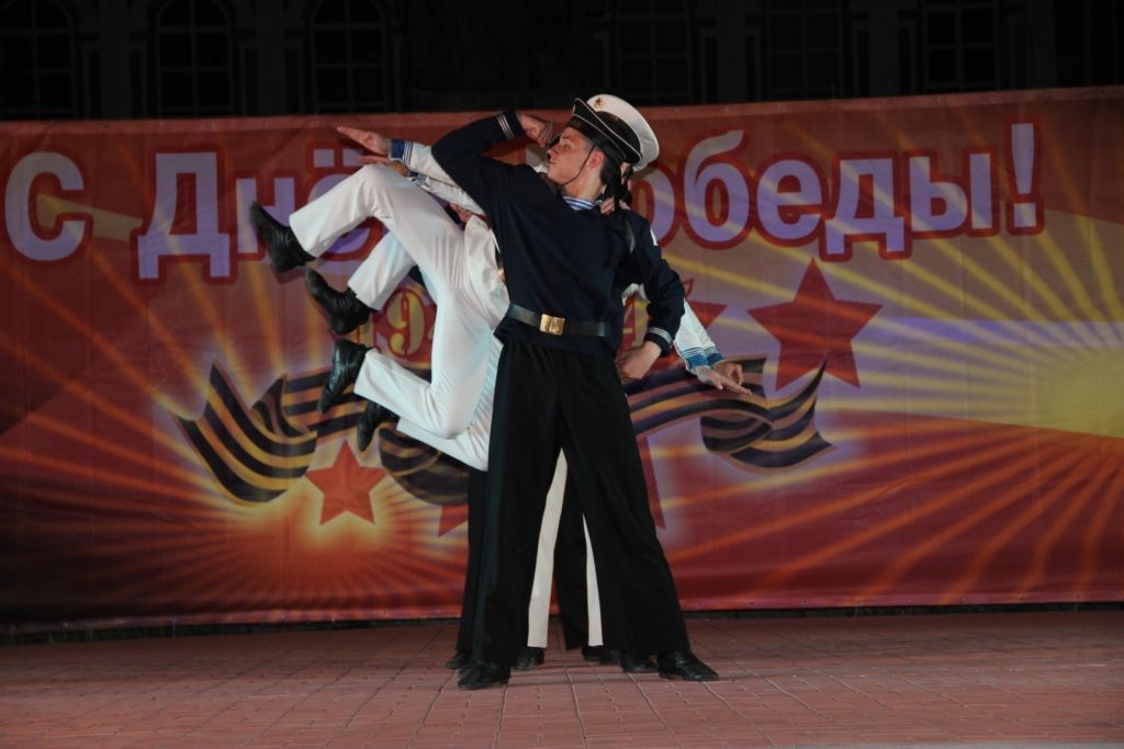 День Победы в Серафимовиче продолжился вечерней программой